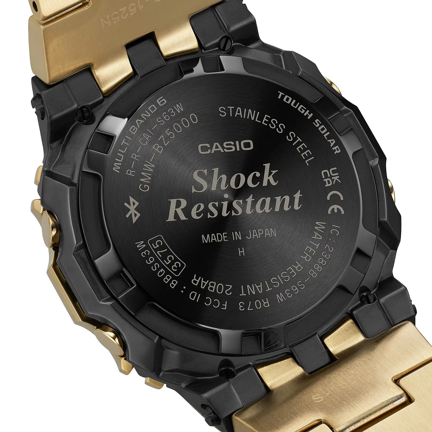 Casio G-Shock FULL METAL 5000 Series Gold Yamagata Factory - GMWBZ5000GD9 - Image 2
