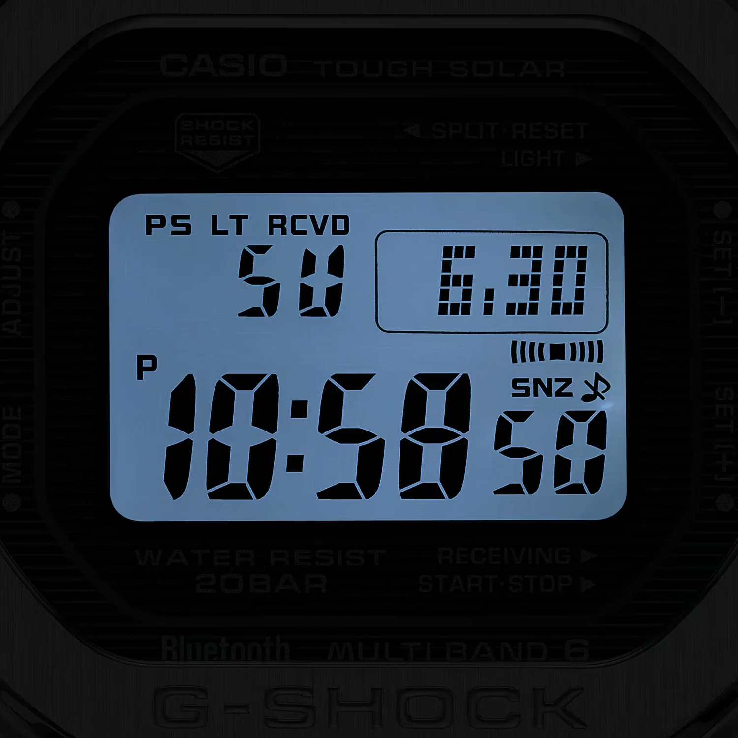 Casio G-Shock FULL METAL 5000 Series Steel Green Dial - GMWB5000D-3 - Image 5