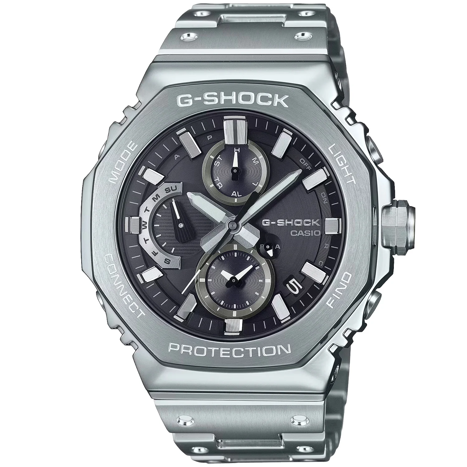 Casio G-Shock Full Metal Black Dial - GMCB2100D-1A - Image 2