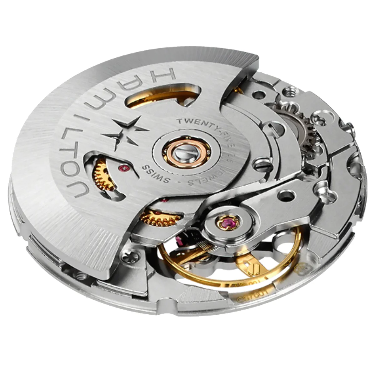 Hamilton - Khaki Field 42 mm Automatic Stainless Bracelet Black Dial - H70515137 - Image 2
