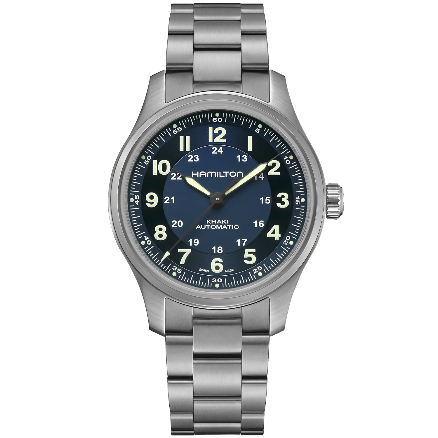 Hamilton - Khaki Field 42 mm Titanium Automatic Bracelet - H70545140