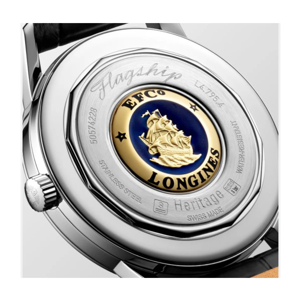 Longines - Flagship Heritage Stainless Automatic Date 38.5mm - L47954782 - Image 2