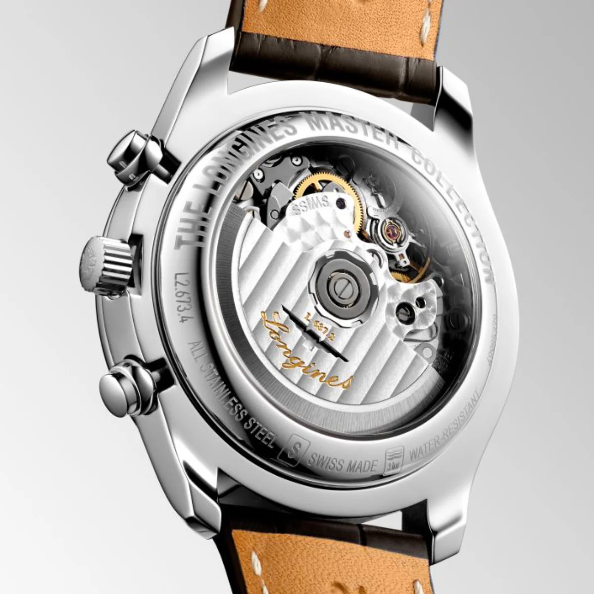Longines - Master Collection 40 mm Moon-Phase Calendar Chronograph - L26734783 - Image 2