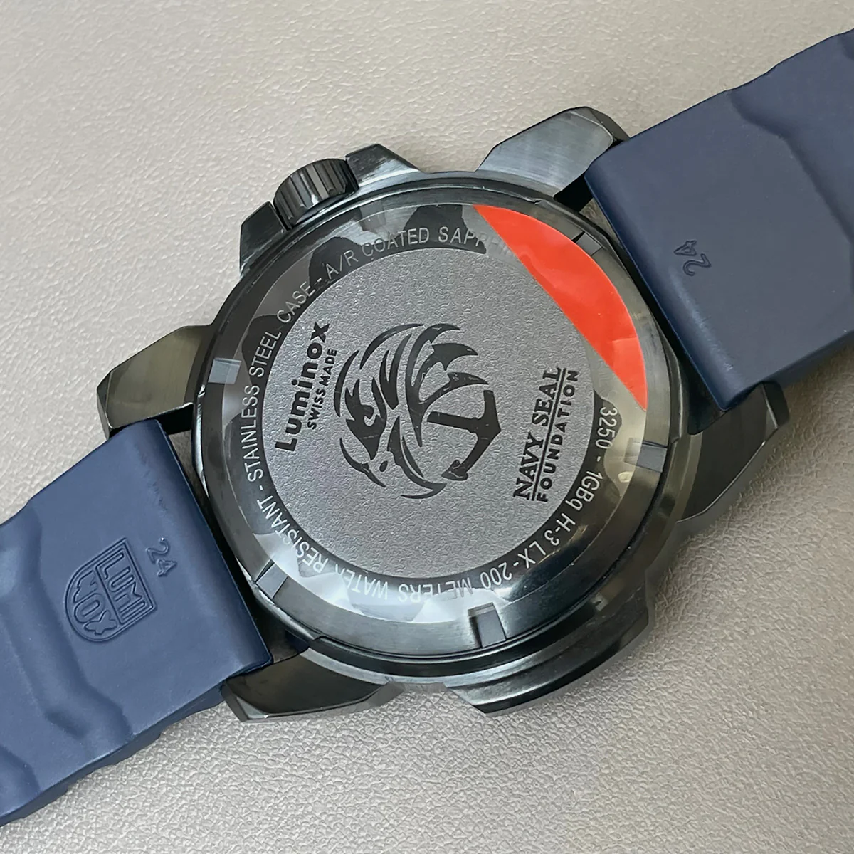 Luminox - Navy Seal Foundation Military Blue 45 mm - XS.3255.CB.NSF - Image 3