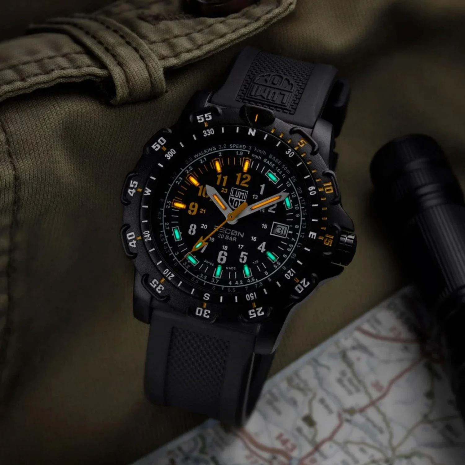 Luminox - RECON Point Man 8820 Series 45 mm Heritage Watch - XL.8825.H.SET - Image 8