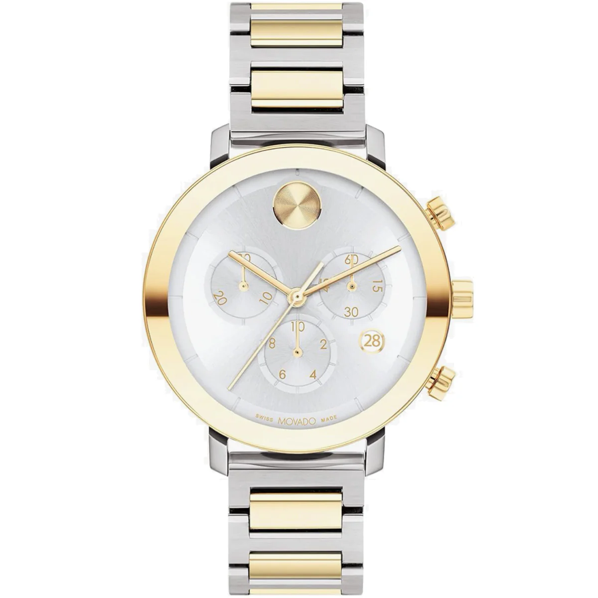 Movado - Bold Evolution 38 mm Chronograph Two-Tone - 3600885