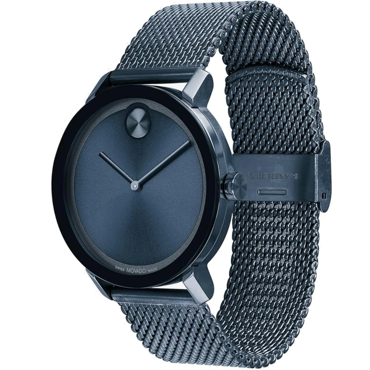 Movado - Bold Evolution 40 mm Blue Case Bracelet & Dial - 3600793 - Image 2