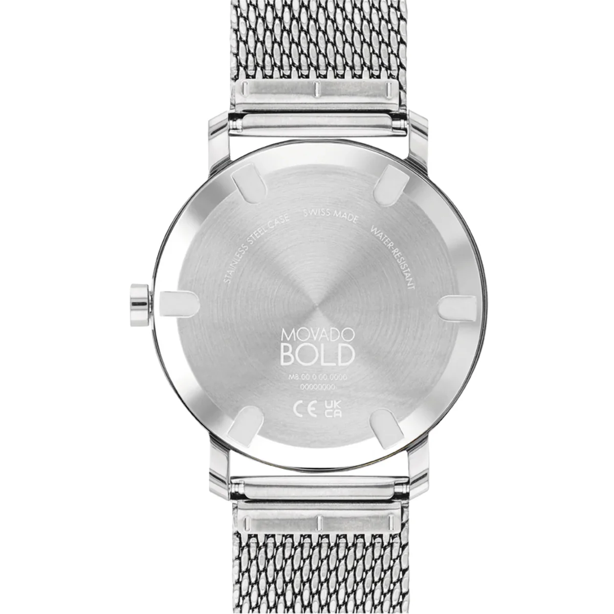 Movado - Bold Evolution 40 mm Blue Dial Steel Mesh Bracelet - 3600901 - Image 3