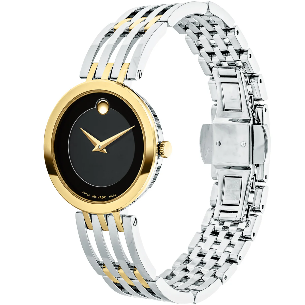 Movado - Esperanza 28 mm Women's Stainless Steel & Yellow Gold PVD - 0607053 - Image 2
