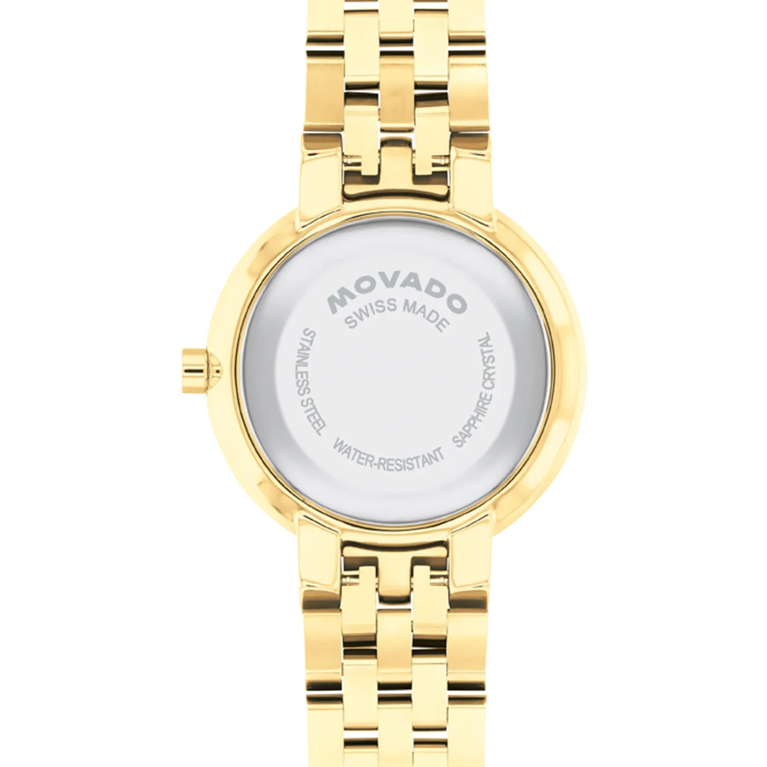 Movado - Museum Classic 29.5 mm Women's Yellow Gold PVD Bracelet  -  0608009 - Image 3