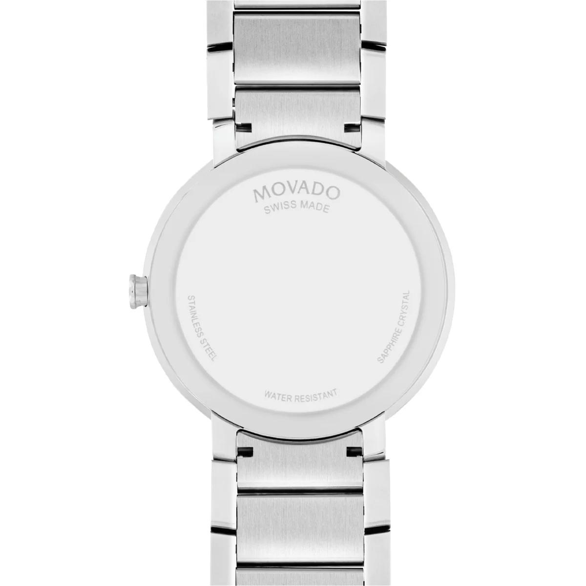 Movado - Sapphire 39 mm Museum Mirror Dial Steel Bracelet - 0607178 - Image 3