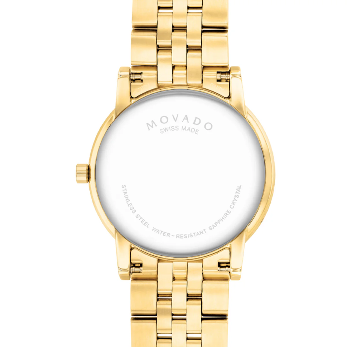 Movado - Museum Classic 40 mm Yellow Gold PVD Bracelet Diamond Dial - 0607625 - Image 3