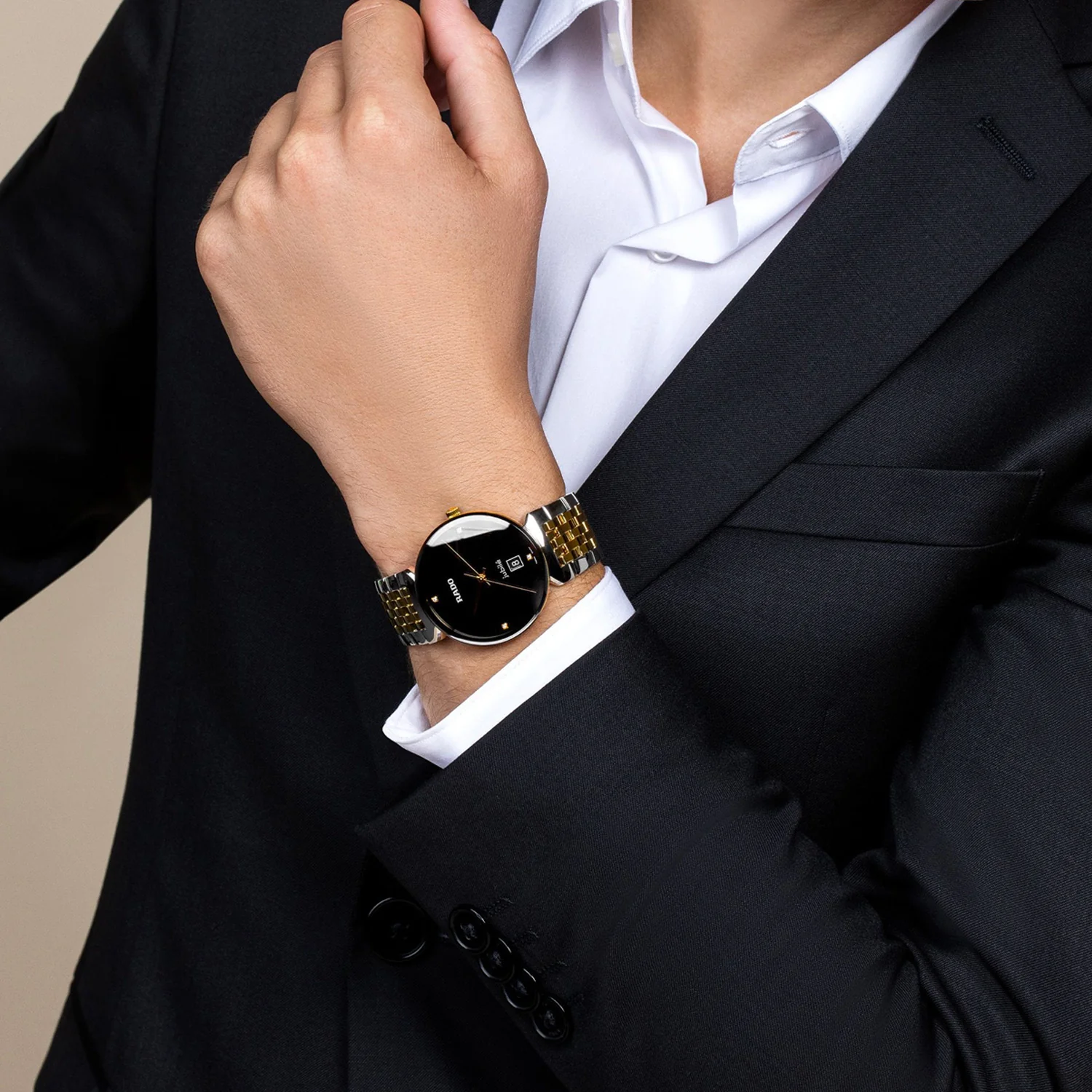 Rado - Florence 38 mm Diamonds Two Tone - R48912703 - Image 5