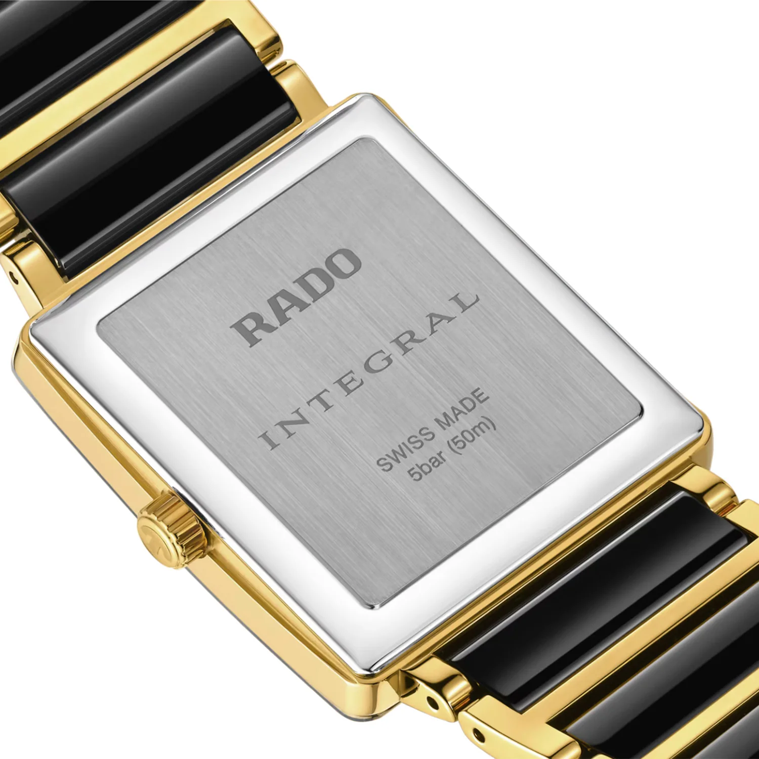 Rado - Integral Diamonds 31.5 mm Ceramic & PVD Gold Quartz - R20256712 - Image 2