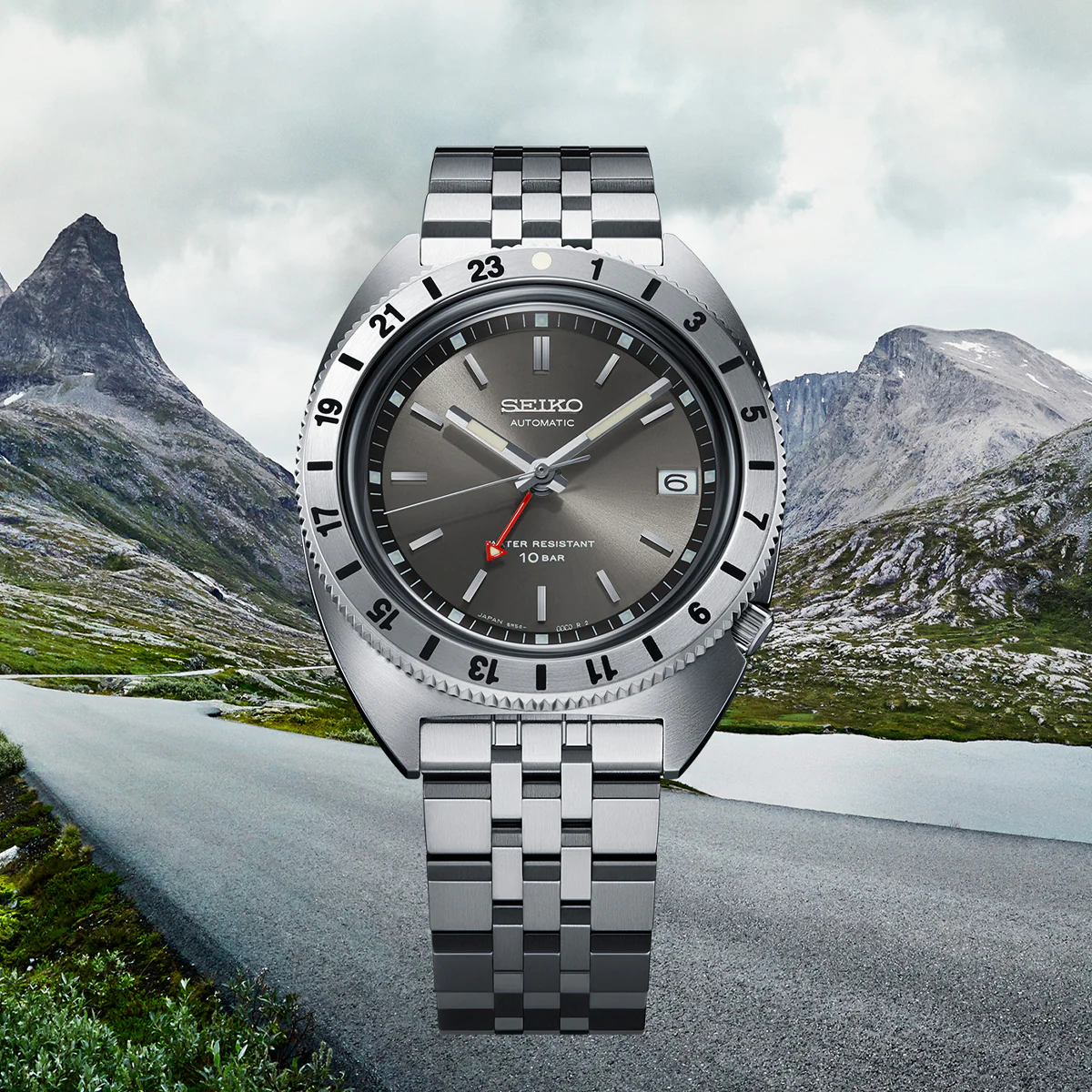 Seiko - Land Mechanical GMT Limited Edition Stainless Steel - SPB411 - Image 4