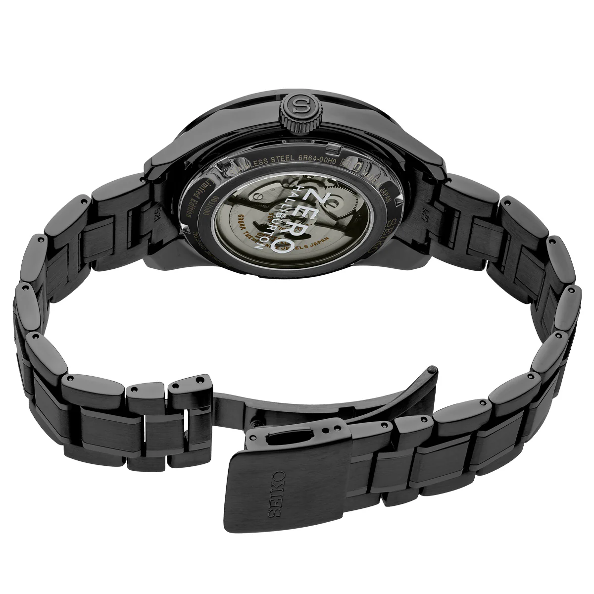Seiko - Presage Sharp-Edged GMT Zero Halliburton Limited Edition - SPB271 - Image 2