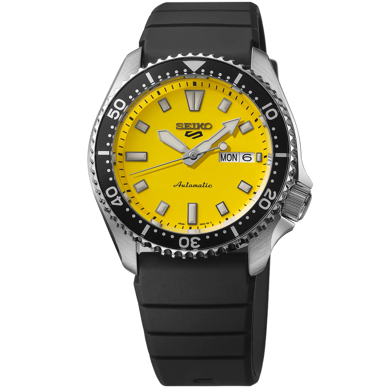 Seiko - Seiko5 Sports SKX Day Date Yellow Dial - SRPL87