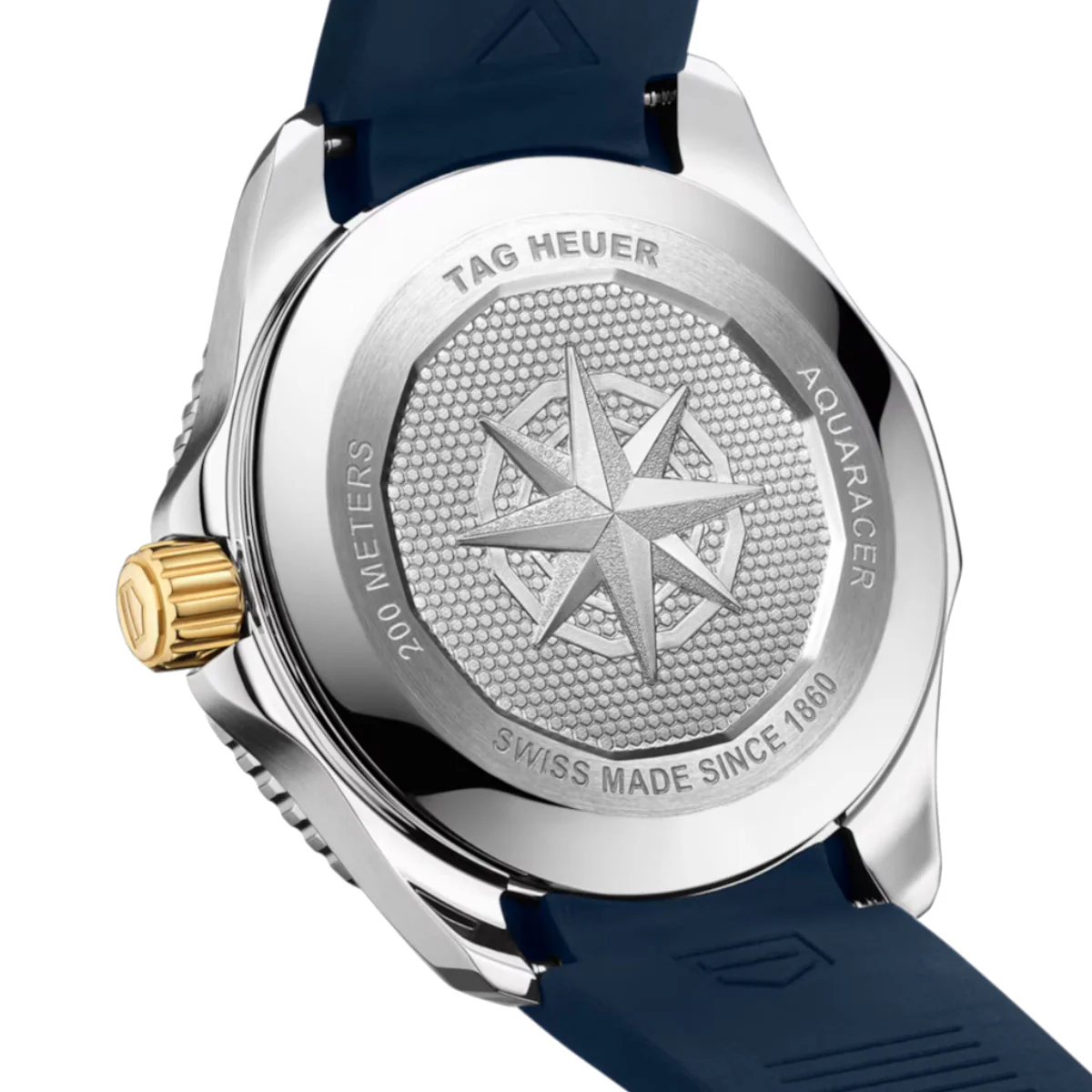 TAG Heuer - Aquaracer 40 mm Professional 200 Auto Steel & 18k Rose Gold - WBP2150.FT6210 - Image 2