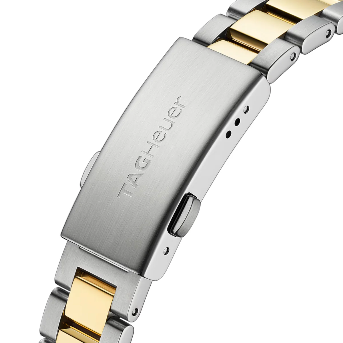TAG Heuer - Aquaracer 27 mm Women's Mother of Pearl Diamond Dial Two-Tone - WBD1422.BB0321 - Image 4
