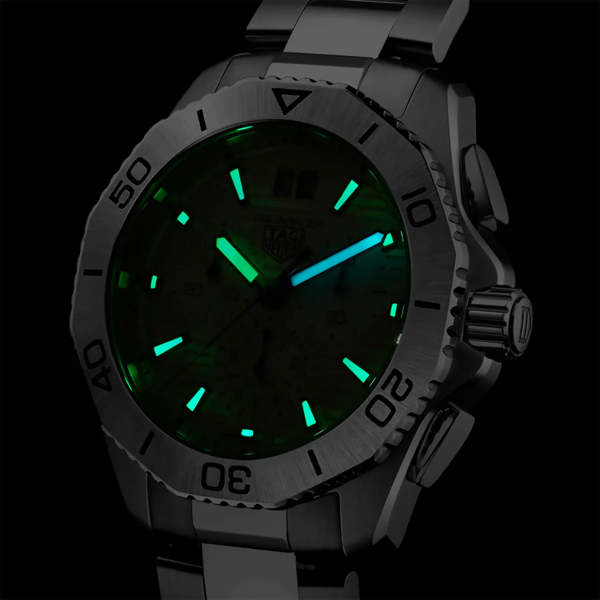 TAG Heuer - Aquaracer Professional 200 Chronograph Date Gray - CBP1111.BA0627 - Image 3