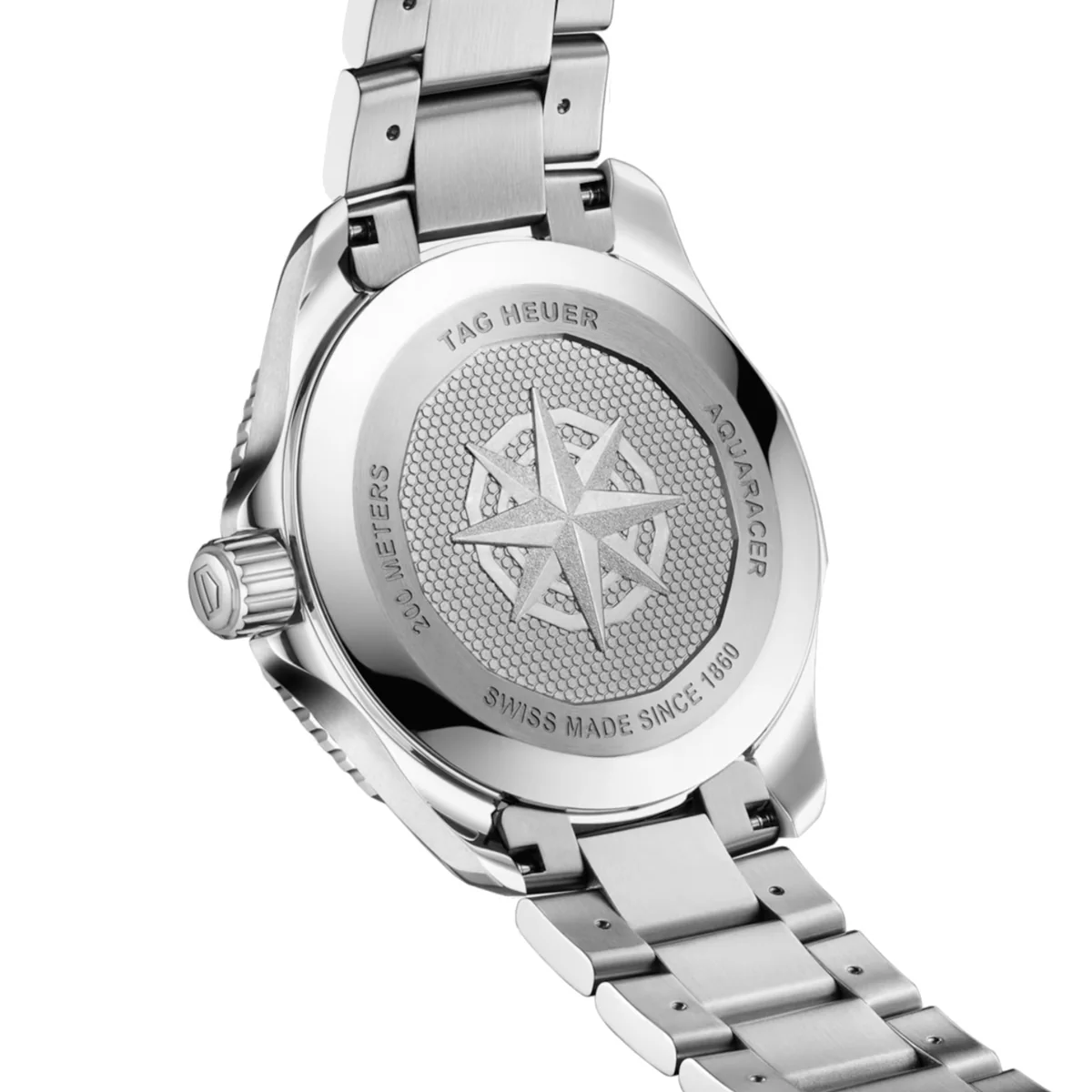 TAG Heuer - Aquaracer 40 mm Solargraph Professional 200 Steel - WBP1113.BA0000 - Image 2