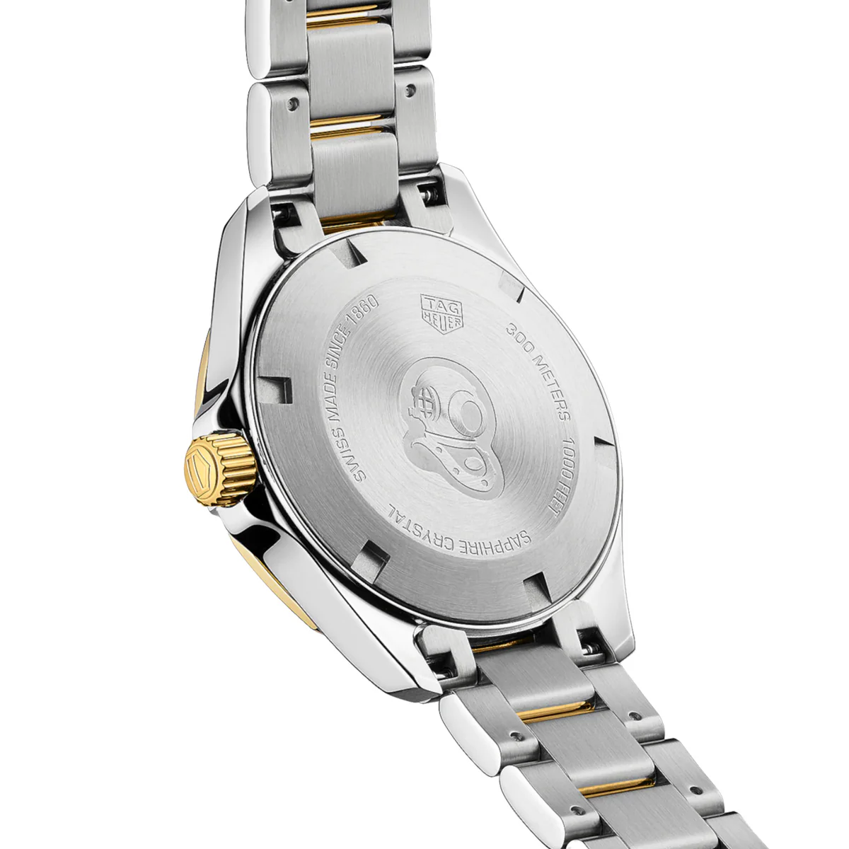 TAG HEUER - Aquaracer Womens Blue Dial Date Two Tone 32 mm - WBD1325.BB0320 - Image 2
