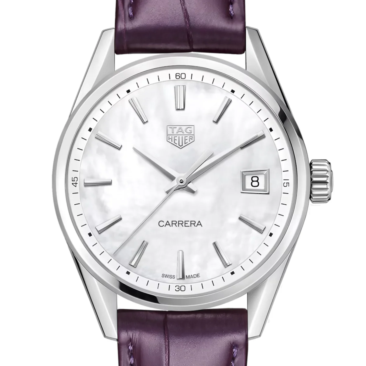 TAG Heuer - Carrera 36 mm Women's Mother of Pearl Dial - WBK1311.FC8261 - Image 4