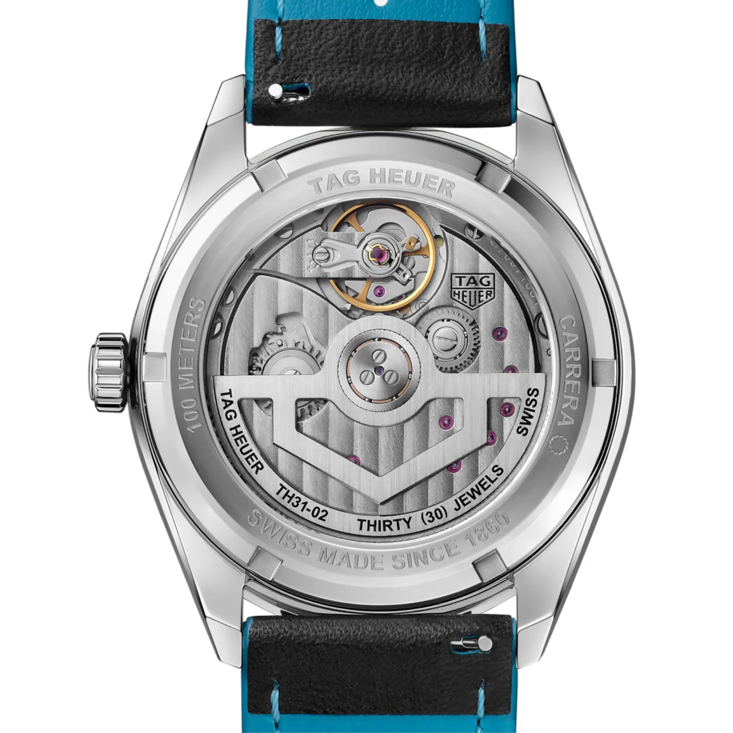 TAG Heuer - Carrera 41 mm Day-Date Automatic Black Dial - WDA2110.FC6614 - Image 2
