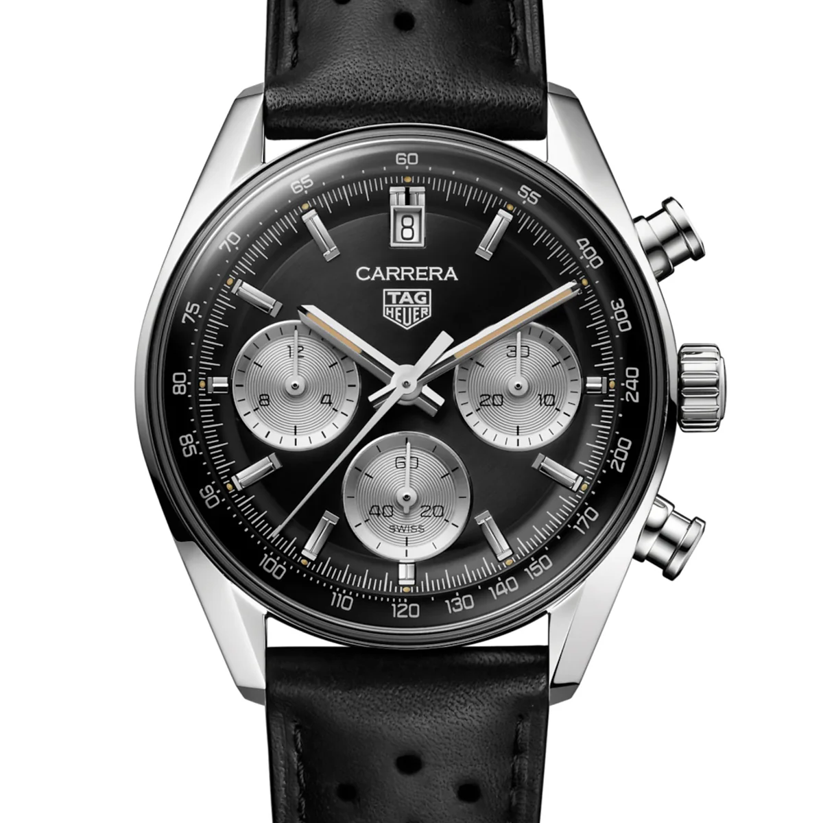TAG Heuer - Carrera 39 mm Chronograph Glass Box Black Dial - CBS2210.FC6534 - Image 5