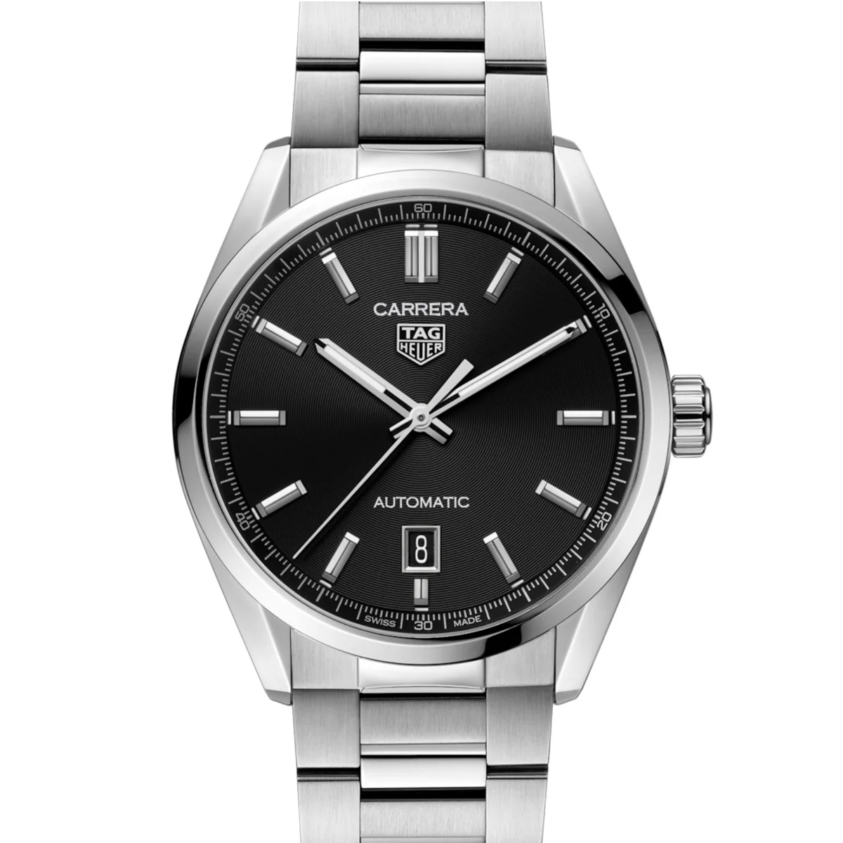 TAG Heuer - Carrera 39 mm Automatic Stainless Date - WBN2110.BA0639 - Image 4