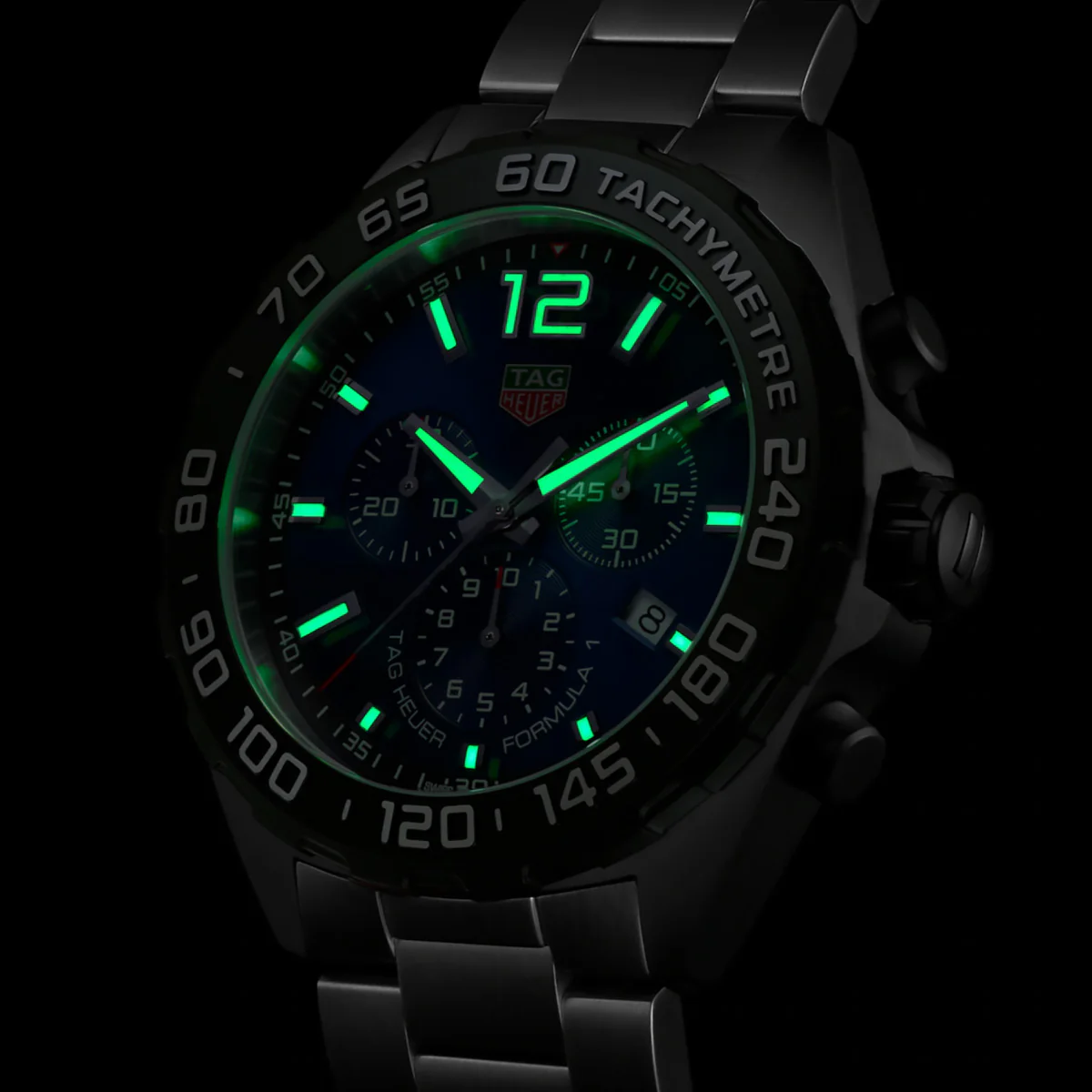 TAG Heuer - Formula 1 Chronograph 43 mm Quartz Steel - CAZ101AV.BA0842 - Image 4