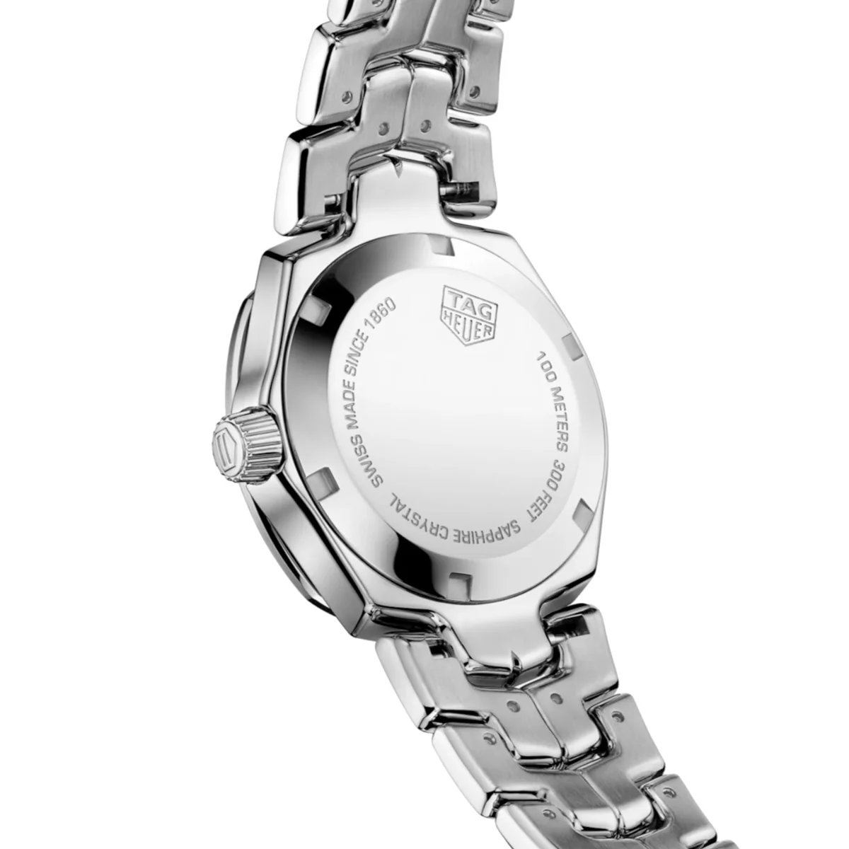 TAG Heuer - Link 32 mm Mother of Pearl Women's Stainless Bracelet - WBC1310.BA0600 - Image 2