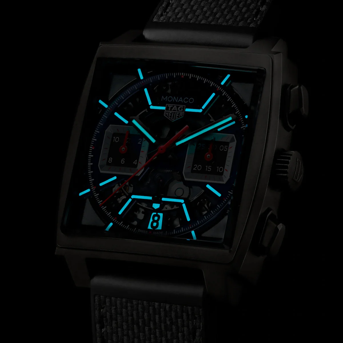 TAG Heuer - Monaco Automatic Titanium 39 mm Chronograph - CBL2183.FT6236 - Image 3