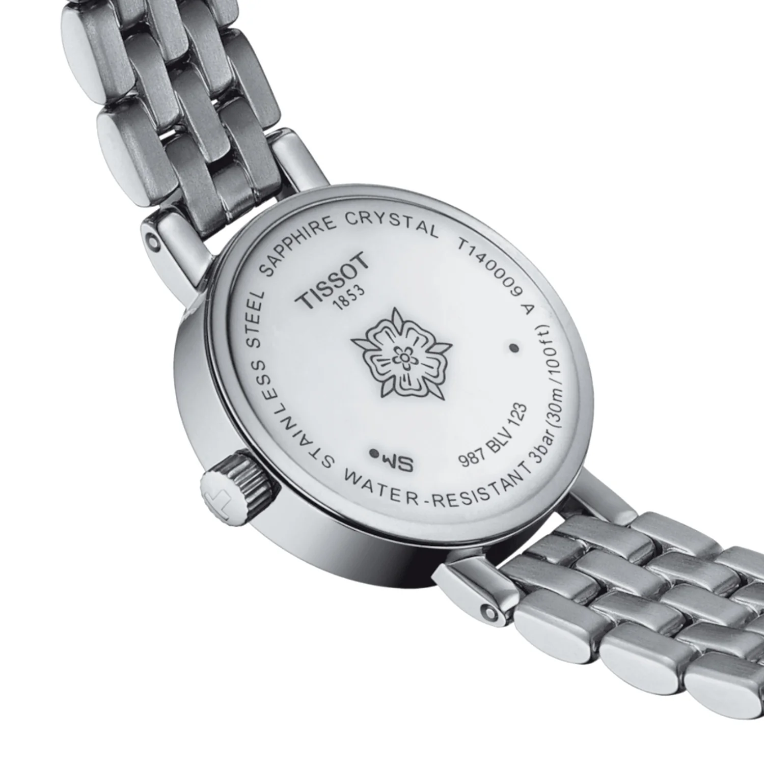 Tissot - Lovely Round Mother of Pearl Diamond Dial &amp; Bezel - T1400096111600 - Image 4