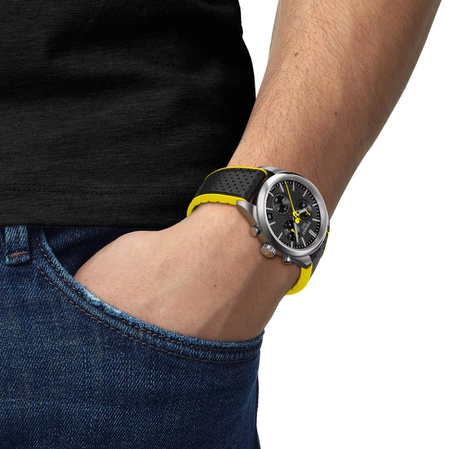 Tissot - PR 100 Tour de France 40 mm Chronograph - T1504171105100 - Image 7