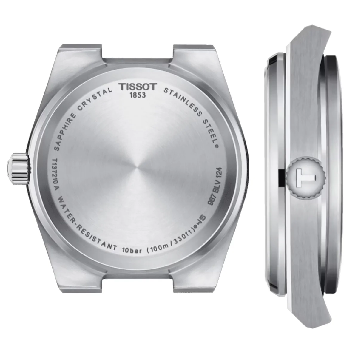 Tissot - PRX 35 mm Quartz Green Dial Stainless Bracelet Date - T1372101108100 - Image 2