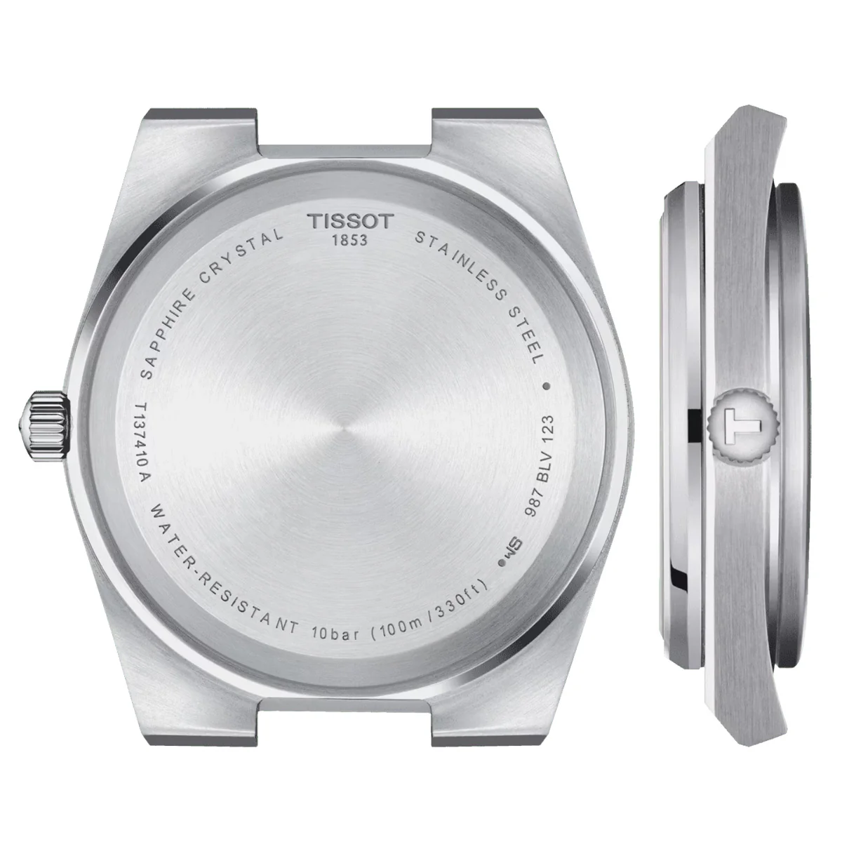 Tissot - PRX 40 mm Quartz Blue Dial Stainless Steel Bracelet - T1374101104100 - Image 2
