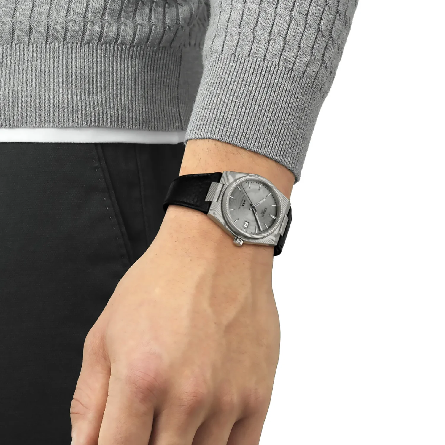 Tissot - PRX Damascus Steel 38 mm Automatic - T1378079608100 - Image 4