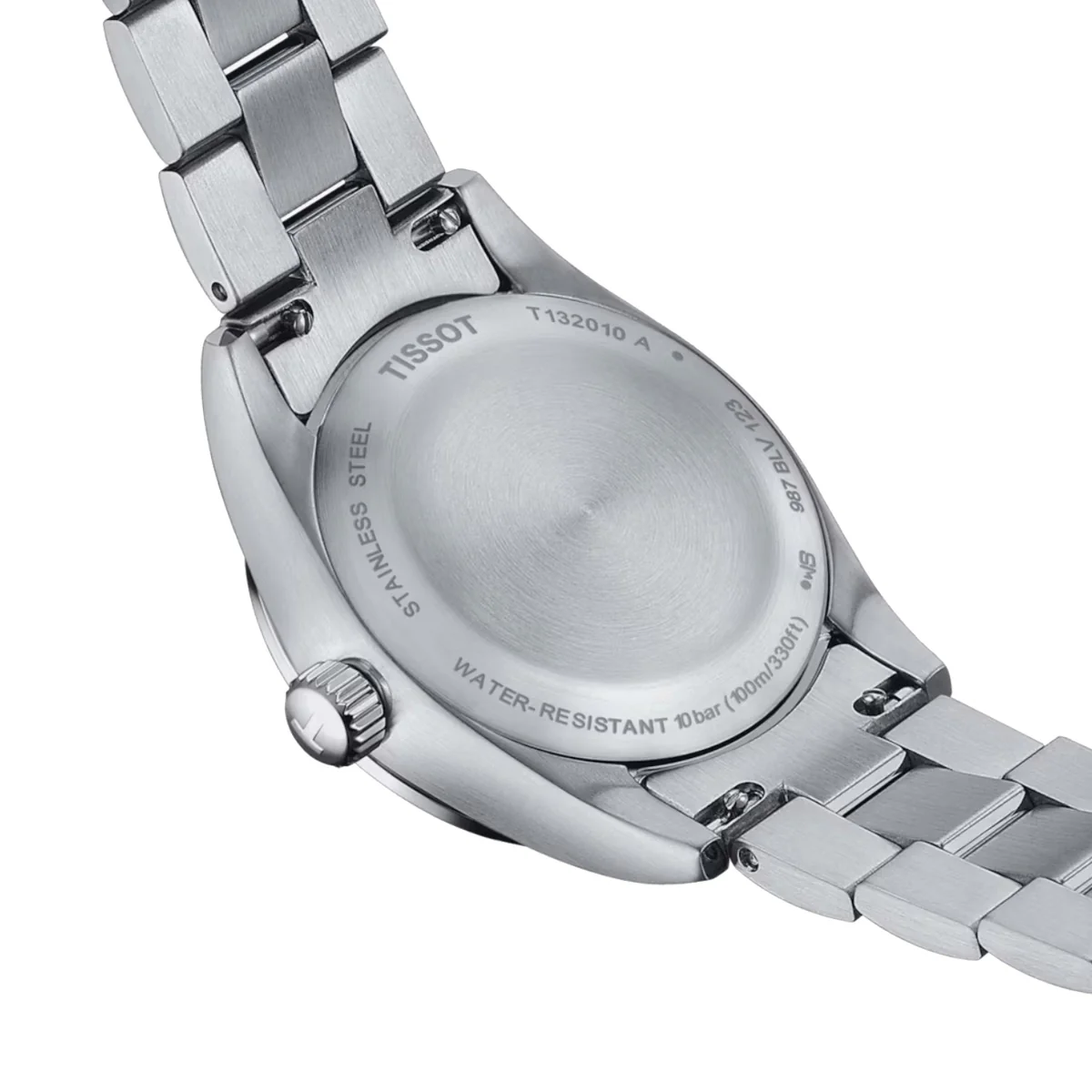 Tissot - T-My Lady Mother of Pearl Dial Stainless & Leather Bands - T1320101111100 - Image 3
