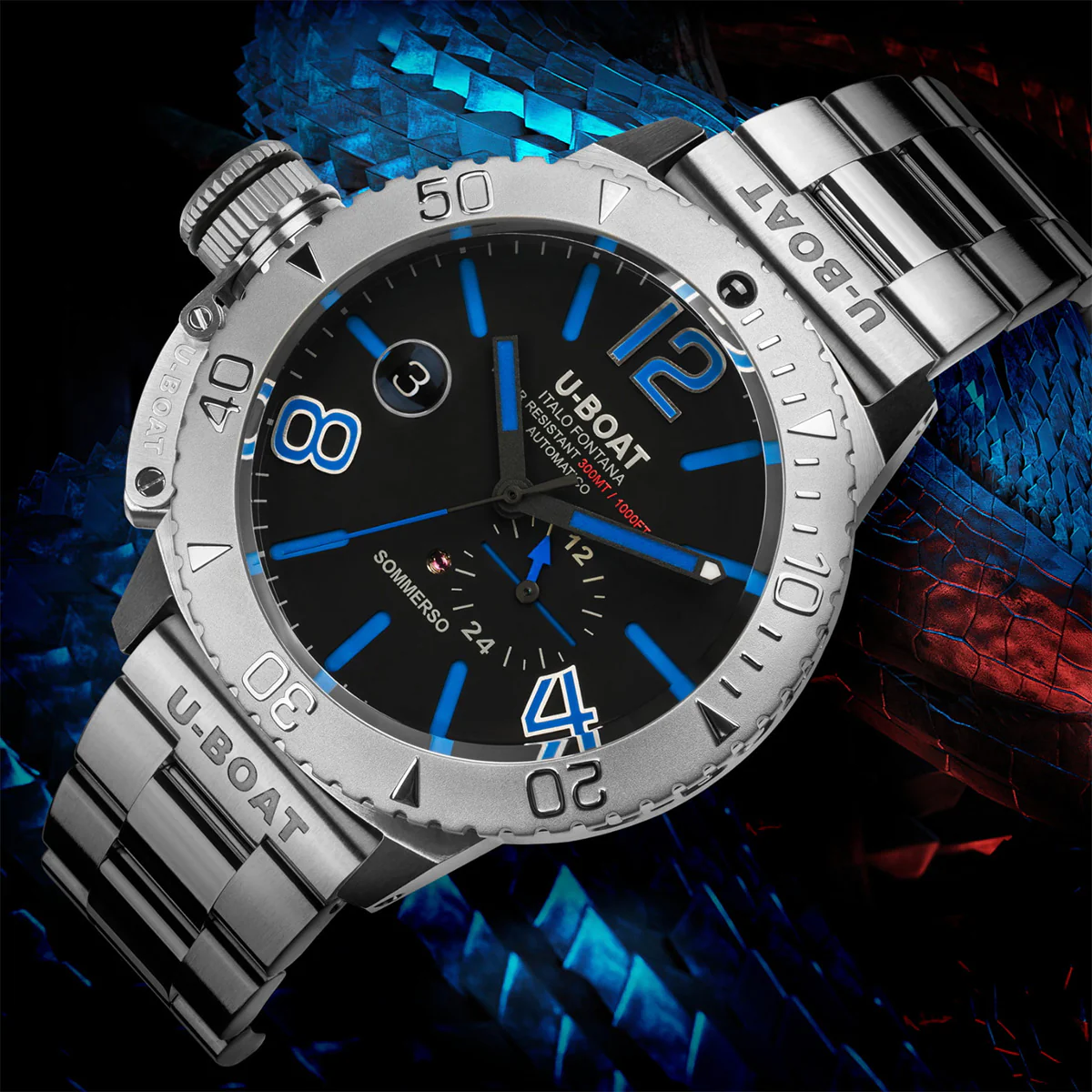 U-Boat - Sommerso 46 mm Blue Metal - 9014MT - Image 3